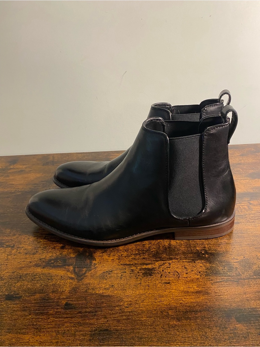 The Rail Black Men’s Chukka Boots - Smooth Leather